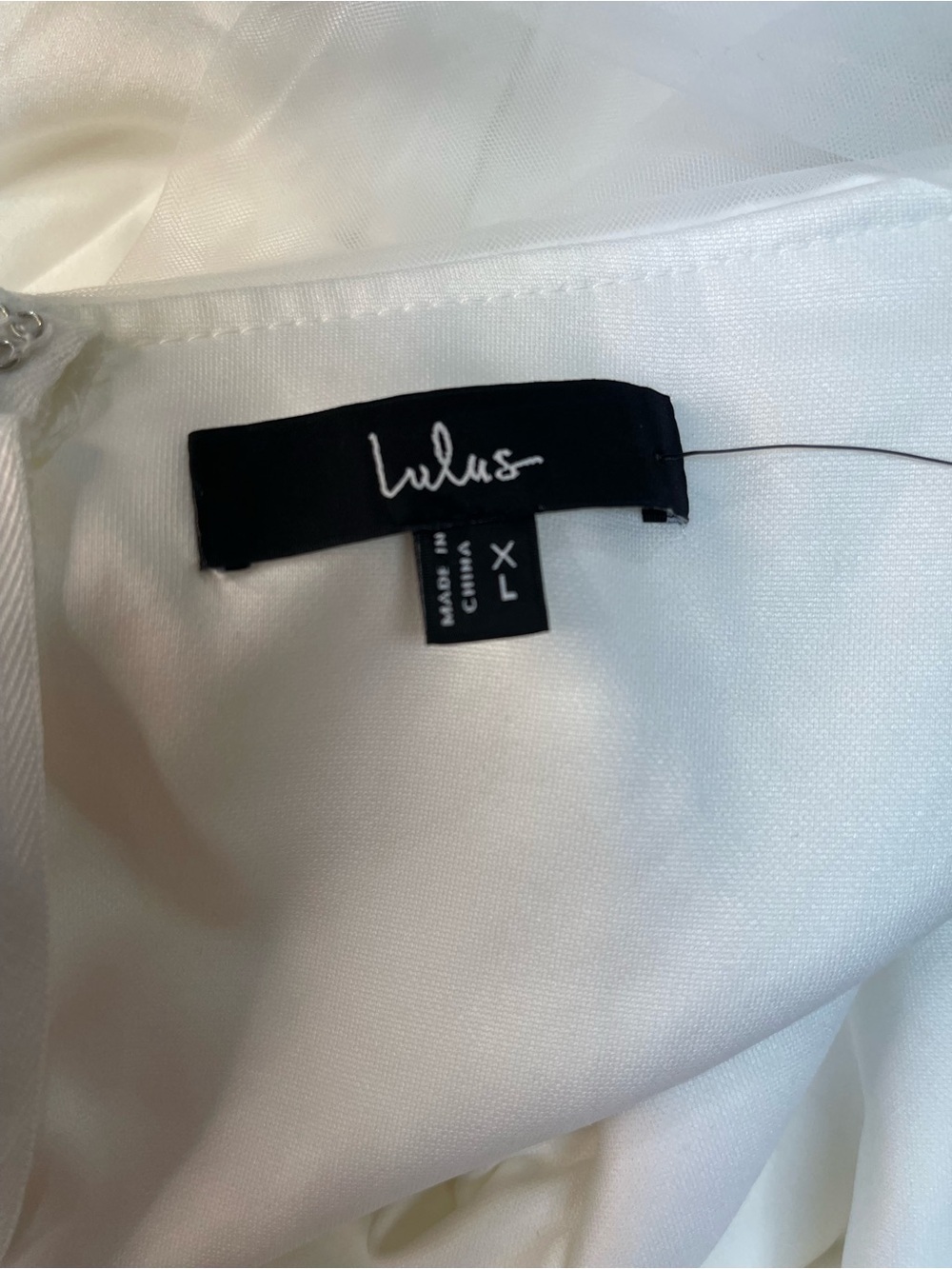 Lulus Eternal Bliss Tulle Off-the-Shoulder Jumpsuit White - Picture 11 of 16
